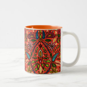 Tasse 2 Couleurs incendie d'aziza