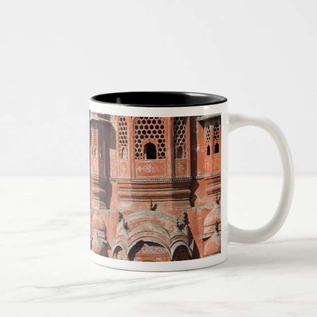 Tasse 2 Couleurs INDE, Rajasthan, Jaipur : Hawa Mahal (Droit)