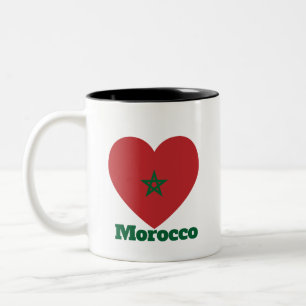 Tasse 2 Couleurs Indicateur cardiaque du Maroc
