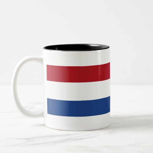 Tasse 2 Couleurs Indicateur Pays-Bas (Gauche)