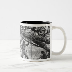 Tasse 2 Couleurs Indiens de Caripuna avec le tapir