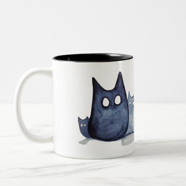 Tasse 2 Couleurs Indigo Catz (Gauche)