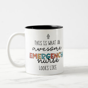 Tasse 2 Couleurs Infirmière d'urgence amusant supers cadeaux d'infi