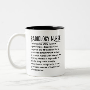 Tasse 2 Couleurs Infirmière radiologique