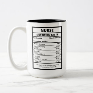 Tasse 2 Couleurs Infirmières et assistant médical de soins de santé