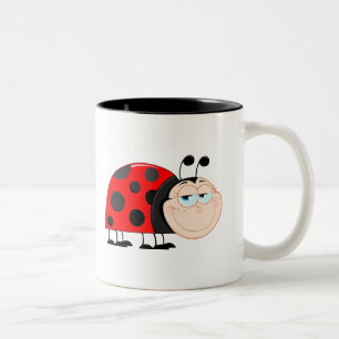 Tasse 2 Couleurs Insecte drôle d'insecte de coccinelle mignon