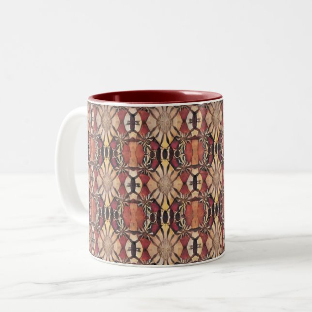 Tasse 2 Couleurs Inspiré par les tribus (Devant gauche)