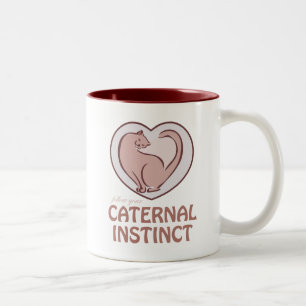 Tasse 2 Couleurs Instinct maternel