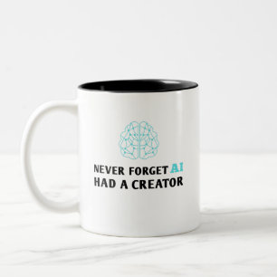 Tasse 2 Couleurs Intelligence Artificielle Informateur IA Développ