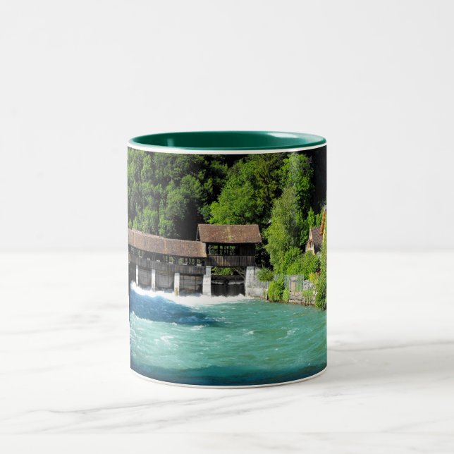 Tasse 2 Couleurs Interlaken ouest en Suisse (Centre)