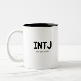 Tasse 2 Couleurs INTJ - The Architect (Black)
