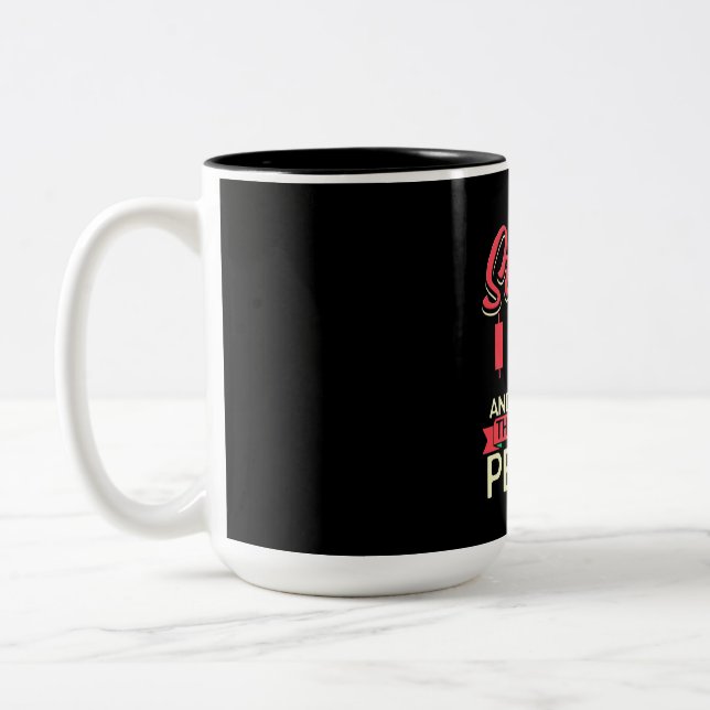 Tasse 2 Couleurs Investisseur J'Aime Les Stocks (Gauche)