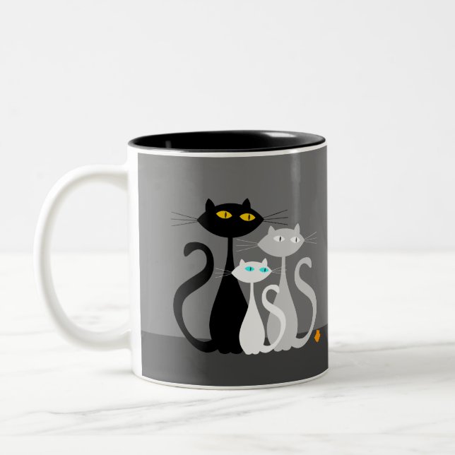 Tasse 2 Couleurs Invitation dîner (Gauche)