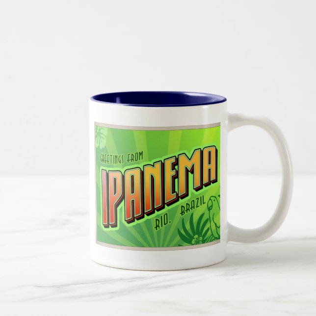 TASSE 2 COULEURS IPANEMA (Droit)
