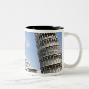 Tasse 2 Couleurs Italie, Pise. Cathédrale, baptistère et penchée