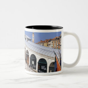 Tasse 2 Couleurs Italie, Vénétie, Venise, traversée du pont du Rial