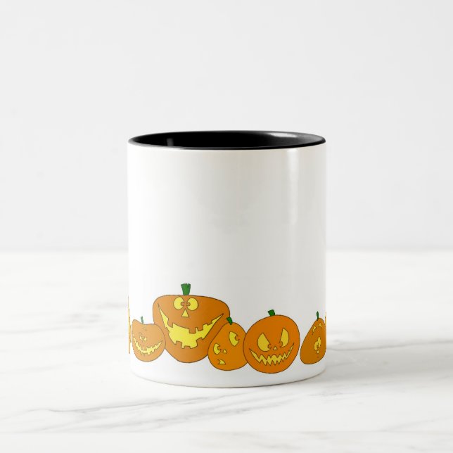 Tasse 2 Couleurs Jack-O-Tasse (Centre)