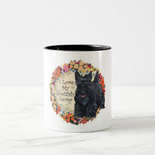 Tasse 2 Couleurs J'adore mon Scottish Terrier