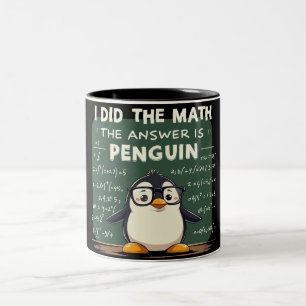 Tasse 2 Couleurs J'ai fait le mathe