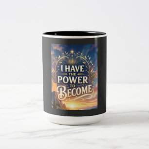 Tasse 2 Couleurs J'ai le pouvoir de devenir