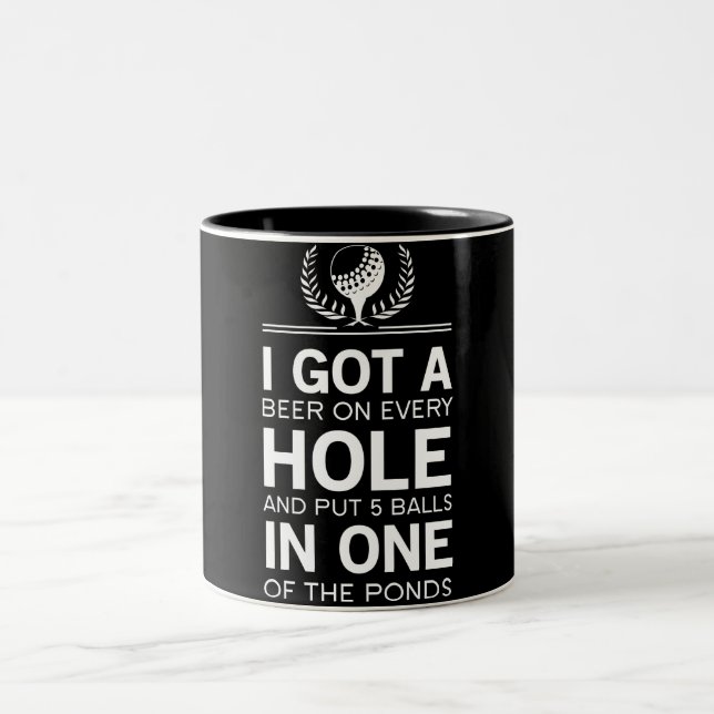 Tasse 2 Couleurs J'ai obtenu un trou dans un (Centre)