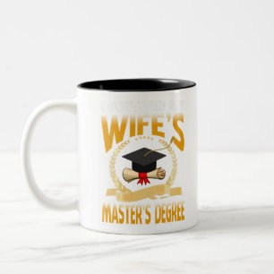 Tasse 2 Couleurs J'ai survécu à la maîtrise de ma femme Happy Senio