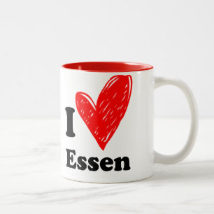 Tasse 2 Couleurs J'aime Essen