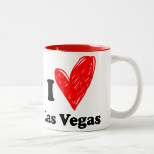 Tasse 2 Couleurs J'aime Las Vegas