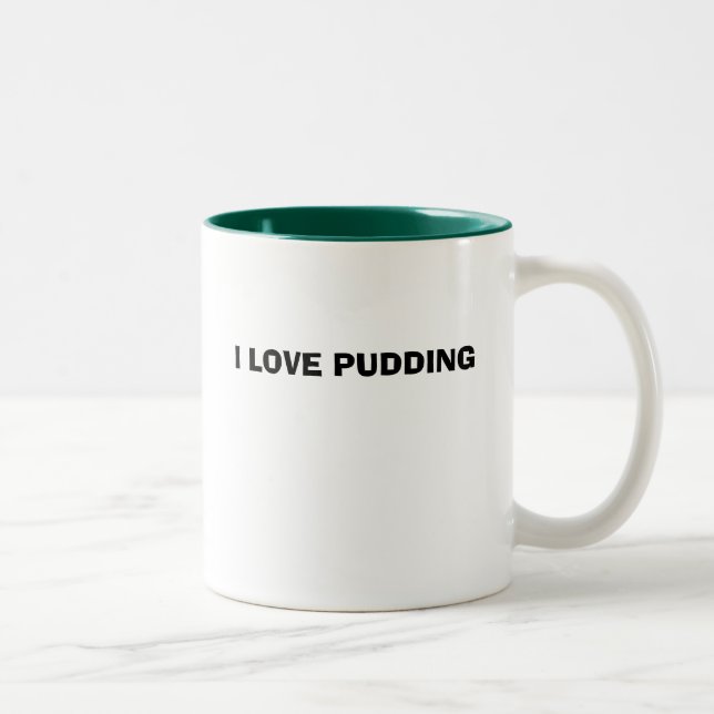 TASSE 2 COULEURS J'AIME LE PUDDING (Droit)