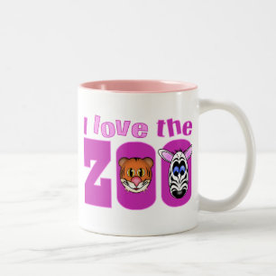 Tasse 2 Couleurs J'aime le zoo