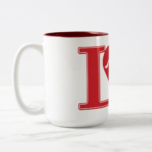 Tasse 2 Couleurs J'aime les chevaux, les chevaux d'amour