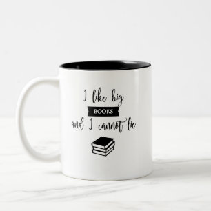 Tasse 2 Couleurs J'aime les gros livres, la mule