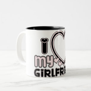 Tasse 2 Couleurs j'aime ma mule de gf
