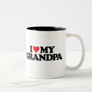 TASSE 2 COULEURS J'AIME MON GRAND-PAPA