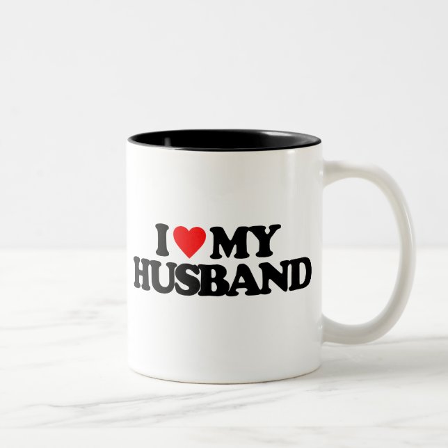 TASSE 2 COULEURS J'AIME MON MARI (Droit)