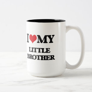 Tasse 2 Couleurs J'aime mon petit frère