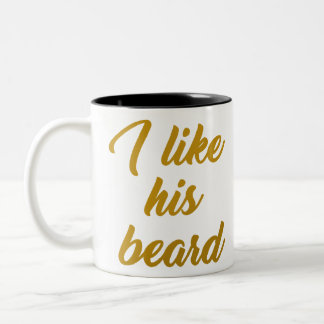Tasse 2 Couleurs J'aime sa barbe