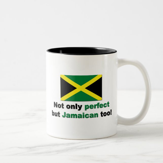 Tasse 2 Couleurs Jamaïcain parfait (Droit)