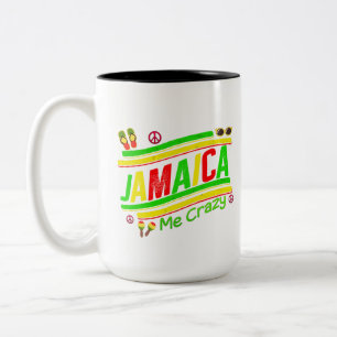 Tasse 2 Couleurs Jamaïque Me Crazy Cruise Vacances Groupe Correspo