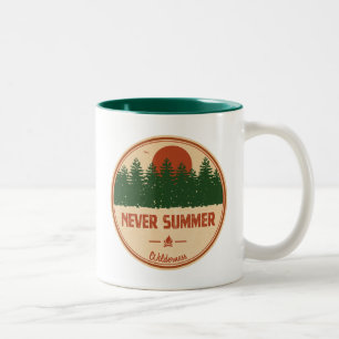 Tasse 2 Couleurs Jamais été sauvage Colorado