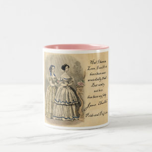 Tasse 2 Couleurs Jane Austen : Vanité