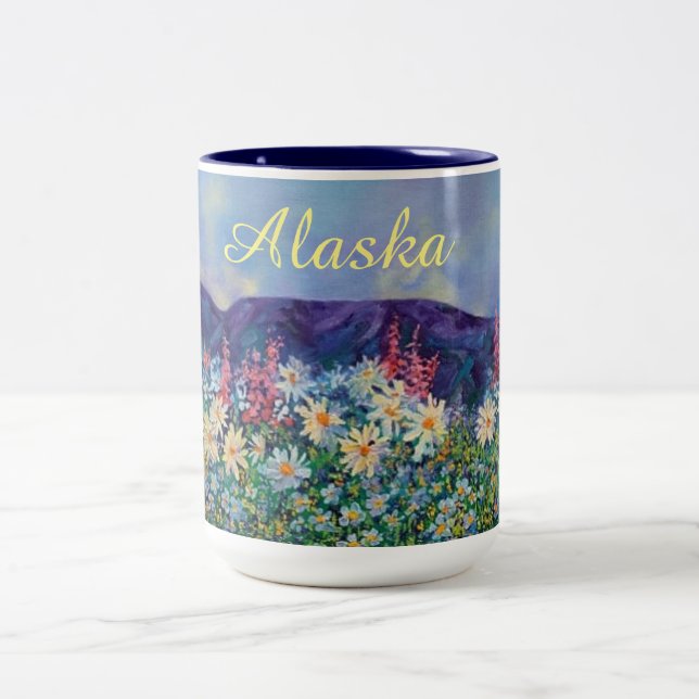 Tasse 2 Couleurs Jardin de l'Alaska Tisha (Centre)