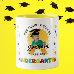 Tasse 2 Couleurs Jardin d'enfants Graduten Bedge photo personnalisé