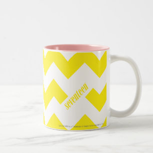 Tasse 2 Couleurs Jaune de zigzag