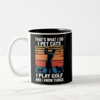 Je Caresse Les Chats Jouent Au Golf Et Connaissent
