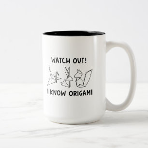 Tasse 2 Couleurs Je connais l'Origami