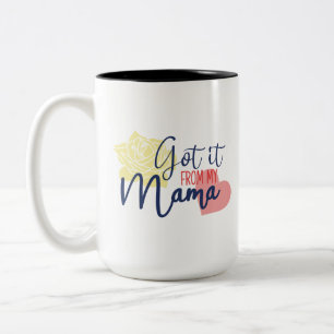 Tasse 2 Couleurs Je l'ai vu de ma maman