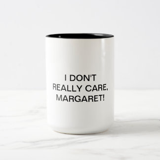 Tasse 2 Couleurs Je m'en fiche, Margaret