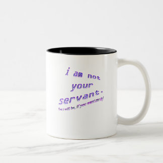 Tasse 2 Couleurs je ne suis pas votre employé