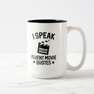 Tasse 2 Couleurs Je Parle Citations De Film Fluent